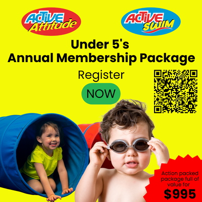 Annual Membership Packages for Under 5's are Here!