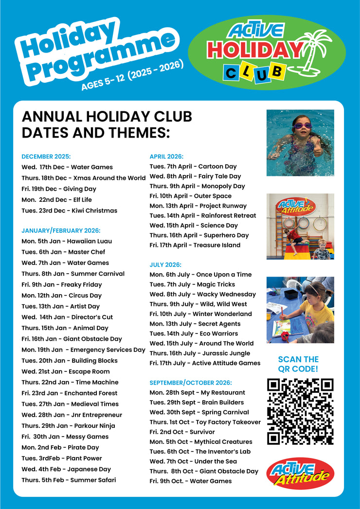 Holiday Programmes